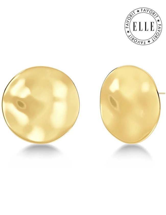 Edblad Flowy Stud Maxi Earrings - Gold