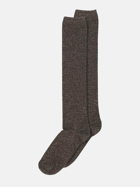 mp Denmark Nelly Knee Socks - Dark Brown