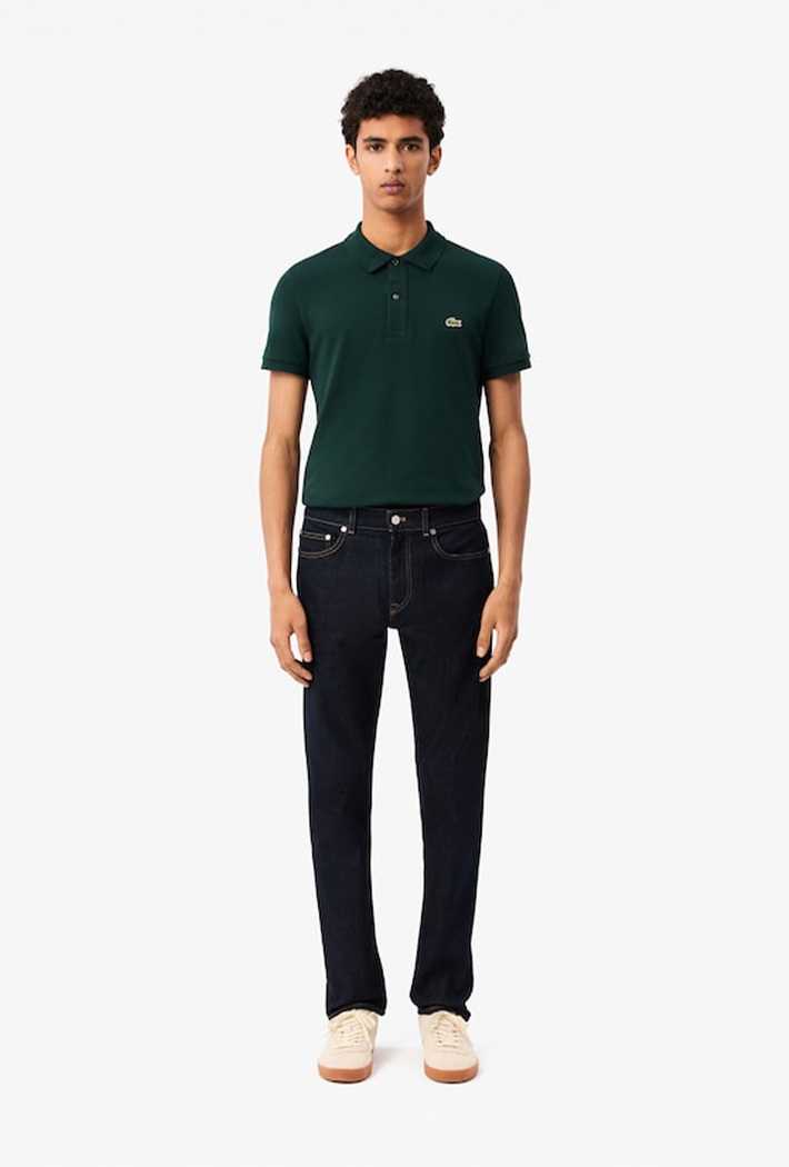 Lacoste Men's 5 Poclet Slim Fit Indigo Jeans