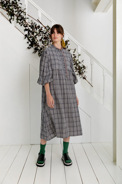 Bonte Quincy Midnight Check Dress