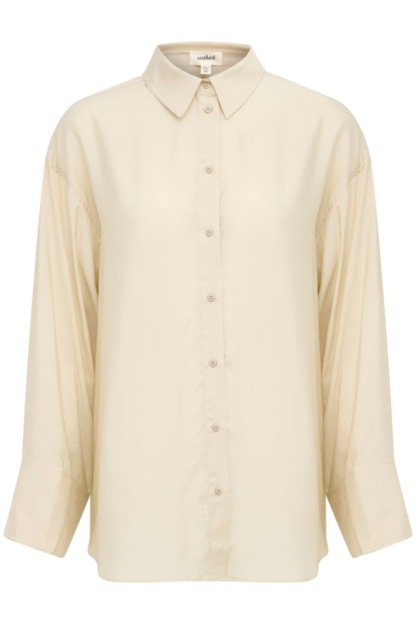 Soaked in Luxury  Oatmeal Leodora Shirt