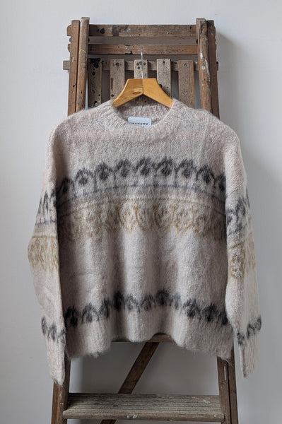 Marant Etoile Dully Khaki Wool & Mohair Jumper