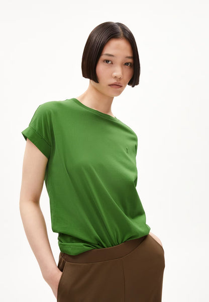 Armedangels Idaara Organic Cotton T-shirt | Ivy Green