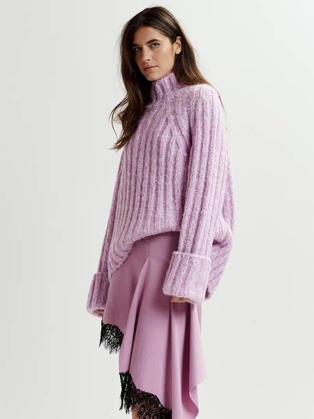 Essentiel Antwerp Genera Pullover - Mauve/ecru