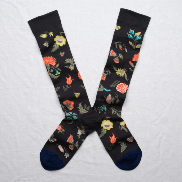 Bonne Maison Floral Knee-high Socks