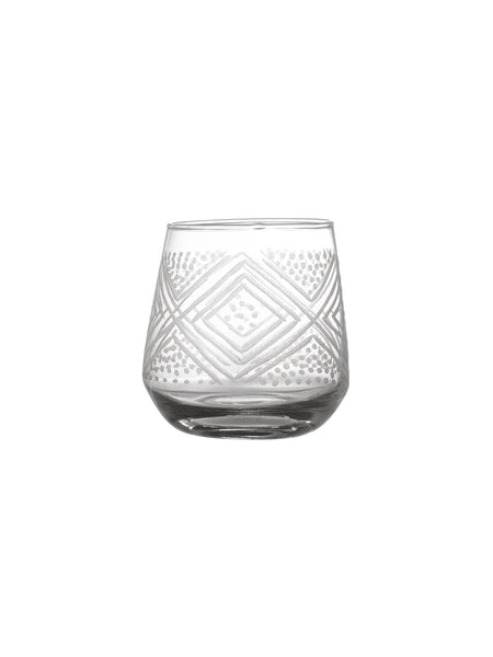 Nkuku Kiyomi Engraved Tumbler Glass