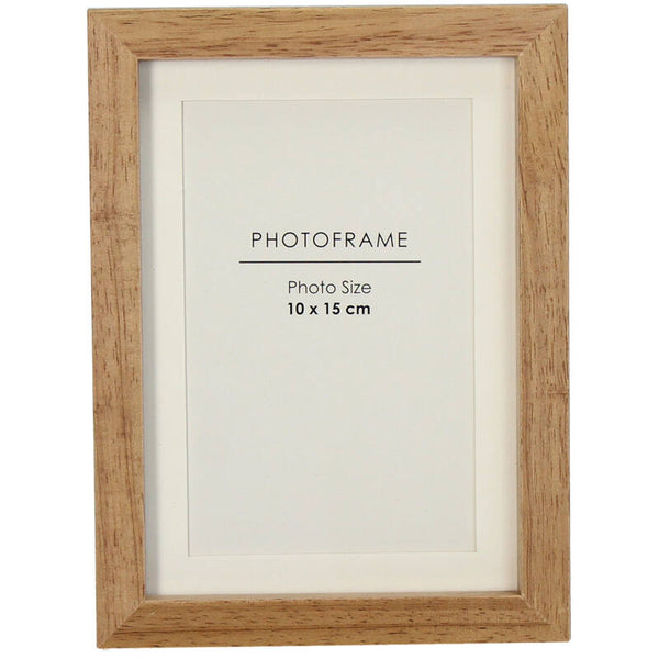 Kersten Natural Rubberwood Photo Frame