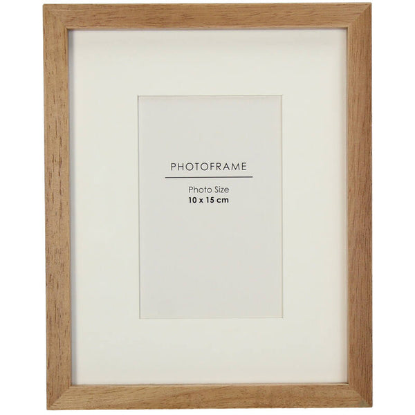 Kersten Natural Rubberwood Photo Frame