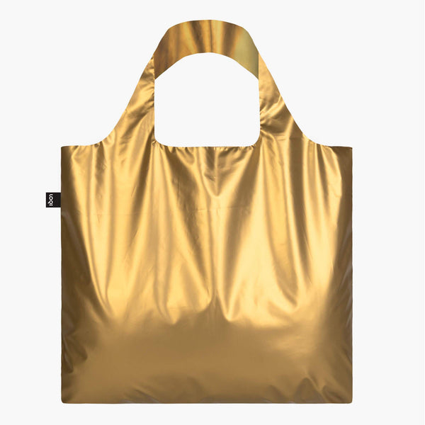 LOQI Gold Metallic Bag