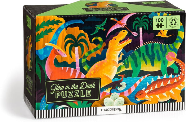 Bookspeed Dinosaur Glow In The Dark Jigsaw Puzzle