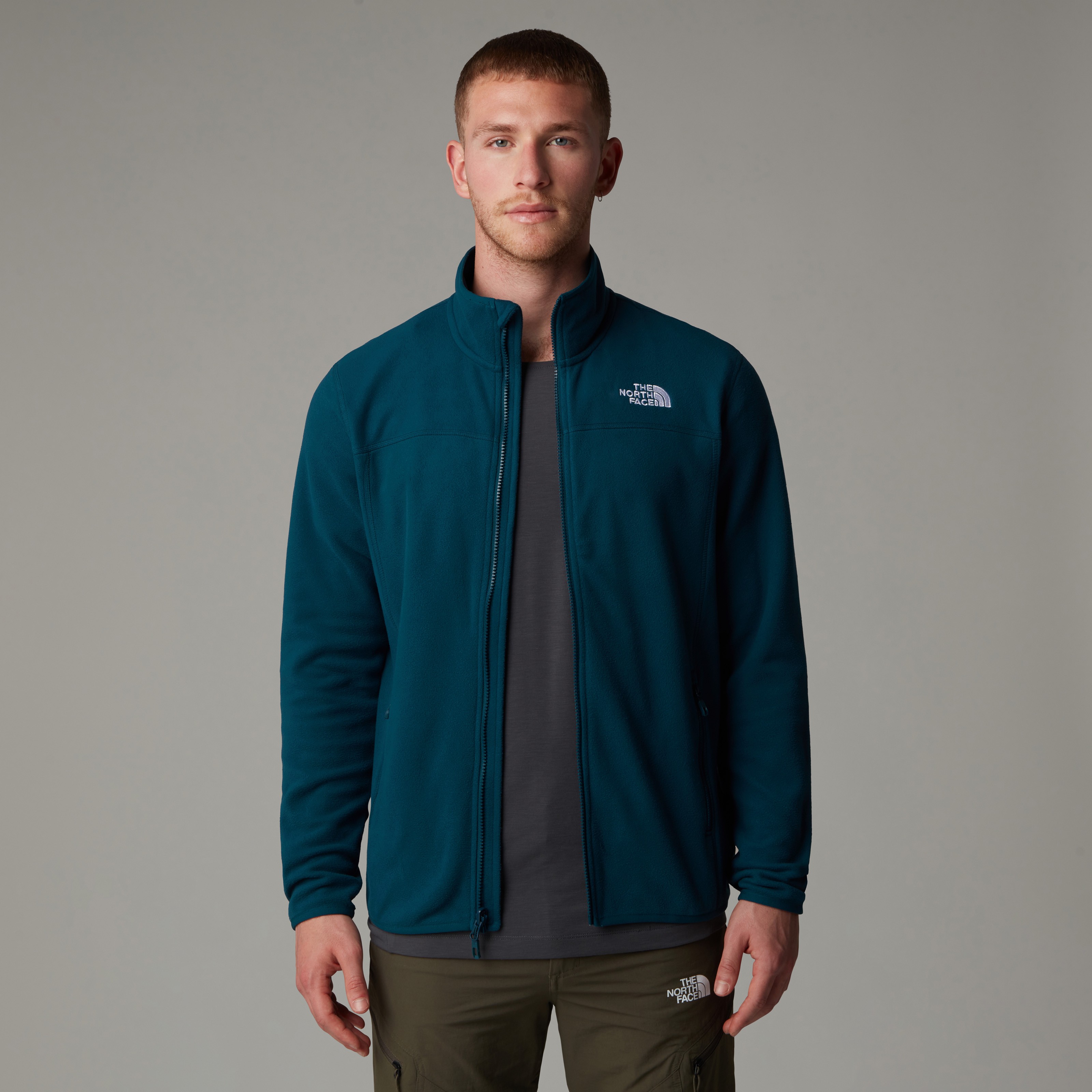 The North Face  Veste Polaire Bleu Pétrole