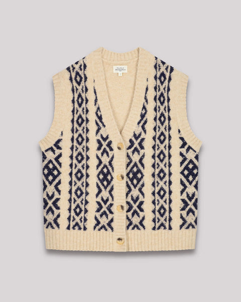 Hartford Monera Jacquard Vest