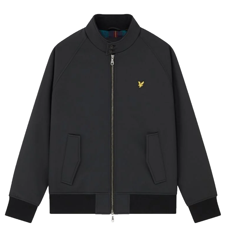 Lyle and Scott Lyle & Scott Soft Shell Harrigton Jacket Black