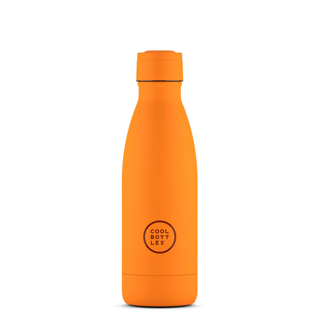 Cool Bottles 350ml Vivid Orange Thermos Bottle