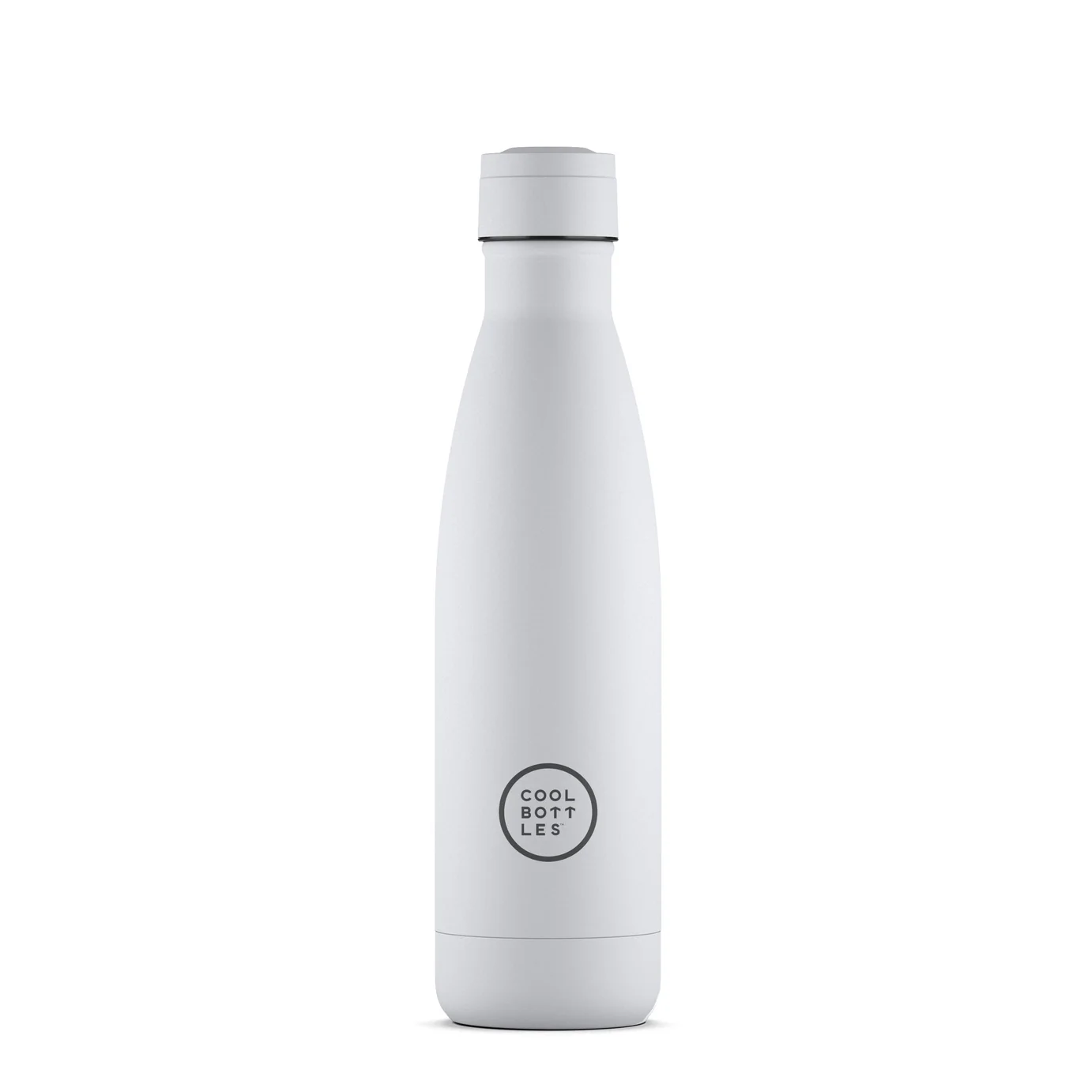 Cool Bottles 500ml Mono White Thermos Bottle