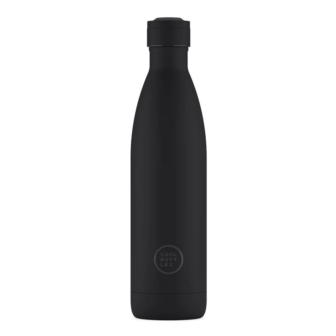 Cool Bottles 750ml Mono Black Thermos Bottle