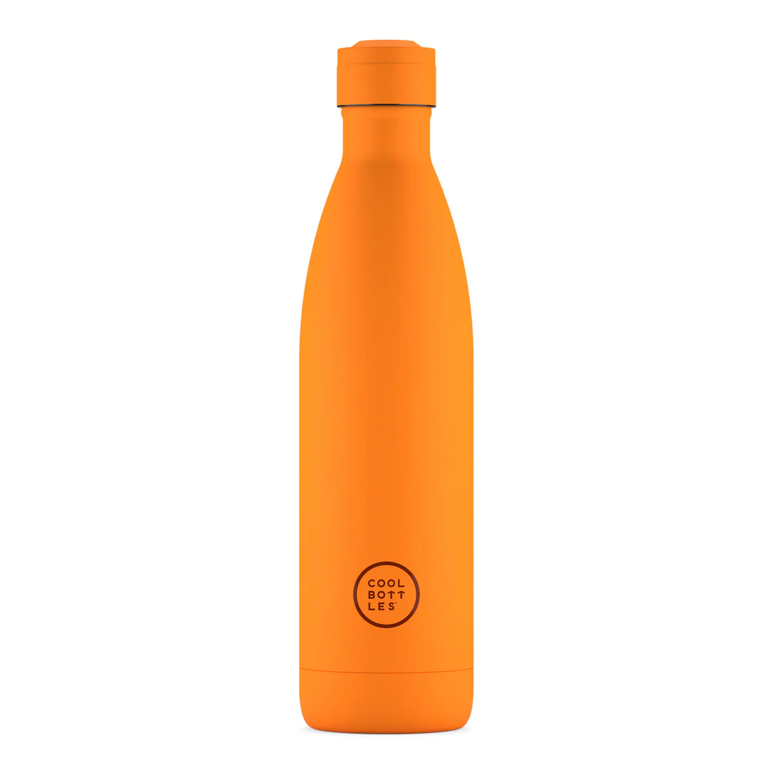 Cool Bottles 750ml Vivid Orange Thermos Bottle