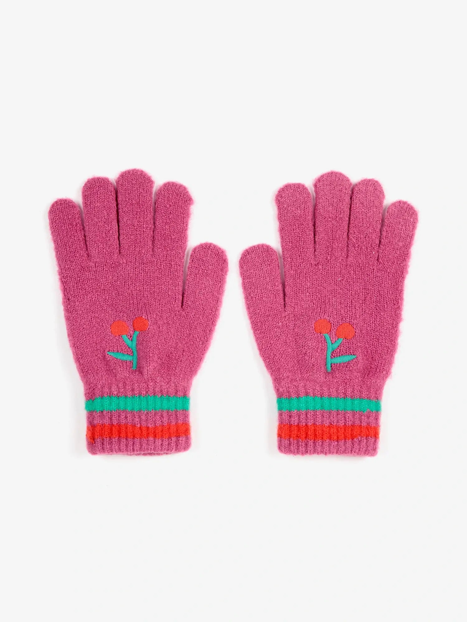 Bobo Choses Guantes de punto Cherry
