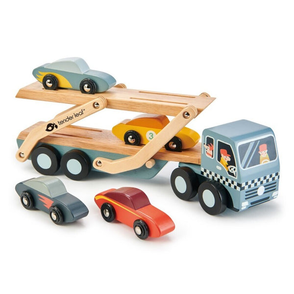 Tender Leaf Toys Transporte De Coches