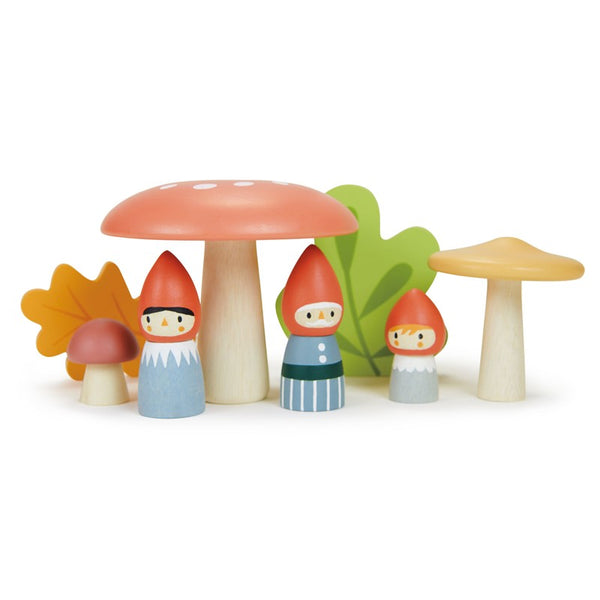 Tender Leaf Toys Familia Gnomos Del Bosque