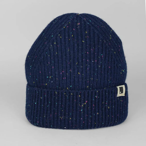 sophos Moorland Wool Rib Beanie Hat Navy