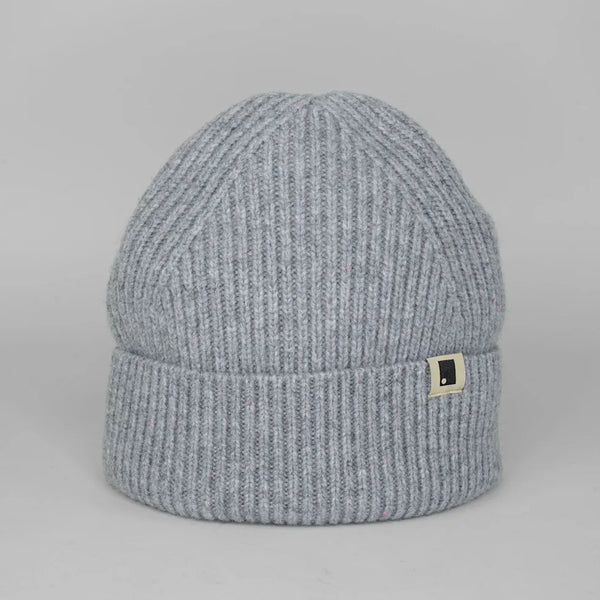 sophos Moorland Wool Rib Beanie Hat Grey