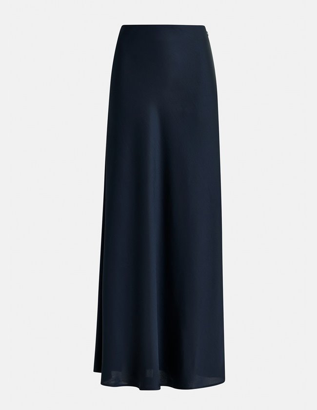 Essentiel Antwerp Essentiel Antwerp - Giada Maxi Skirt - Navy Blue