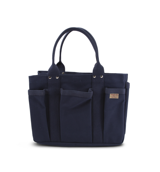 Thread-Line Small Heavy Canvas Tool Tote Bag, Navy