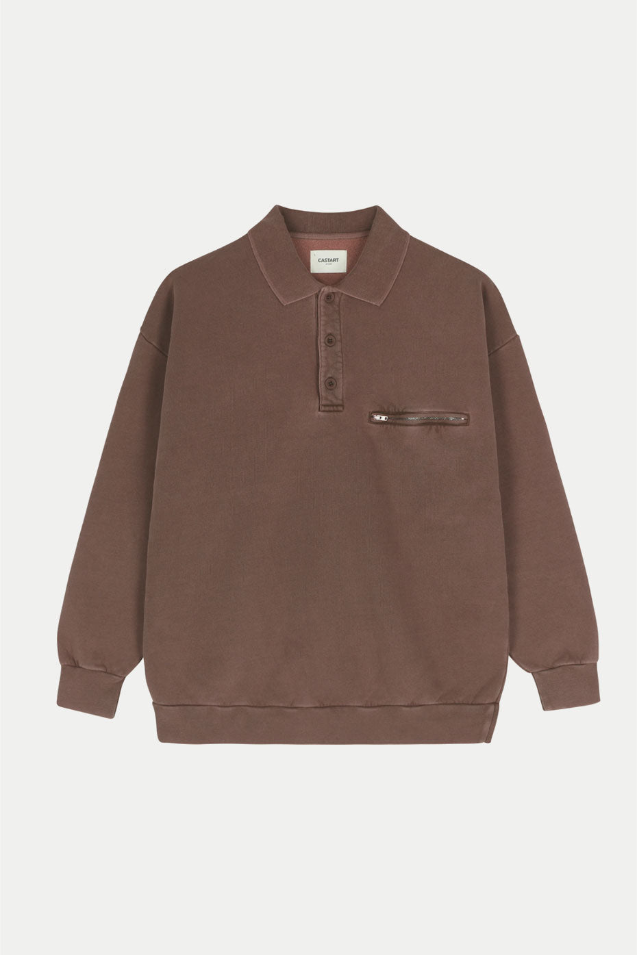 Castart Brown Freefall Sweater