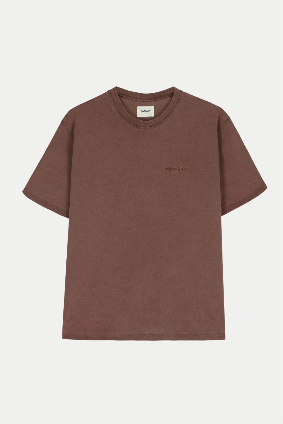 Castart Brown Stonewash Tee