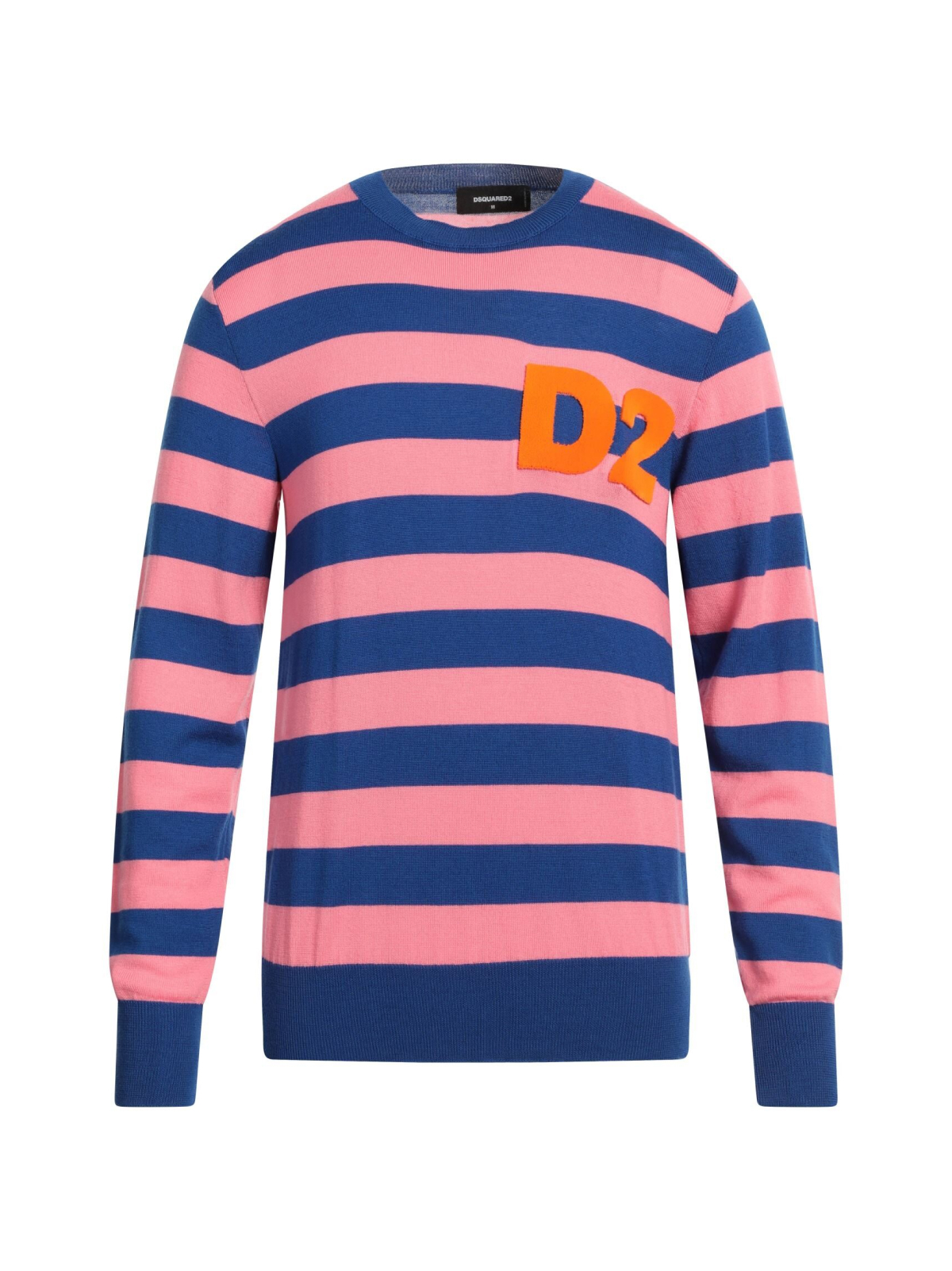 Dsquared2 D2 Logo Striped Sweater