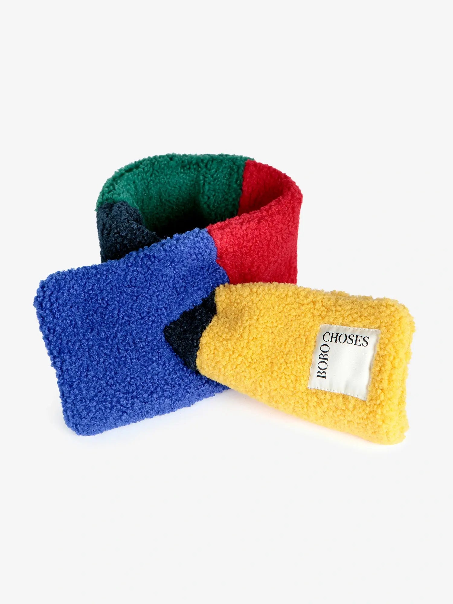 Bobo Choses B224AI046 Cuello Térmico De Borreguito Color Block