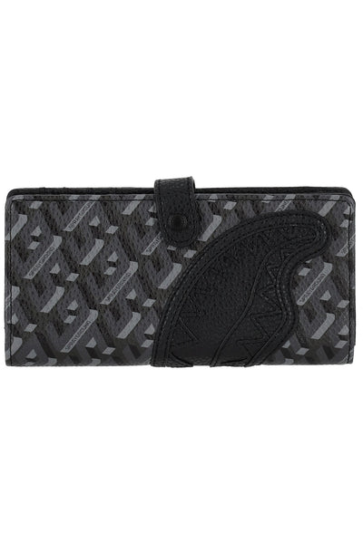 Sprayground 3dsg Blackout Wallet 910w6489nsz