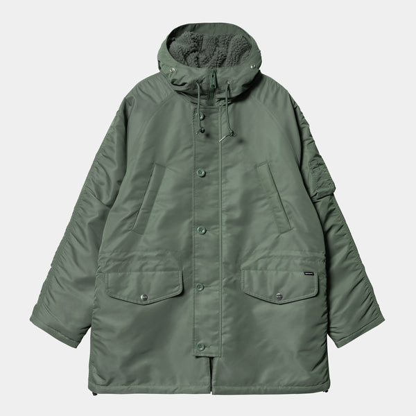 Carhartt WIP  Parka Hooded Olten Parka Duck Green