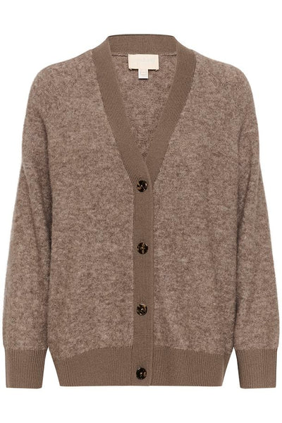 Soaked in Luxury  Jessie Cardigan - Morel Melange