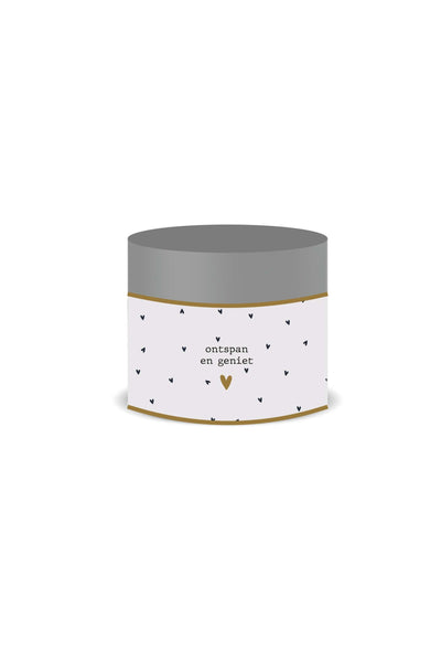 Zusss Scrub 250gram Ontspan En Geniet Antracietgrijs/off White