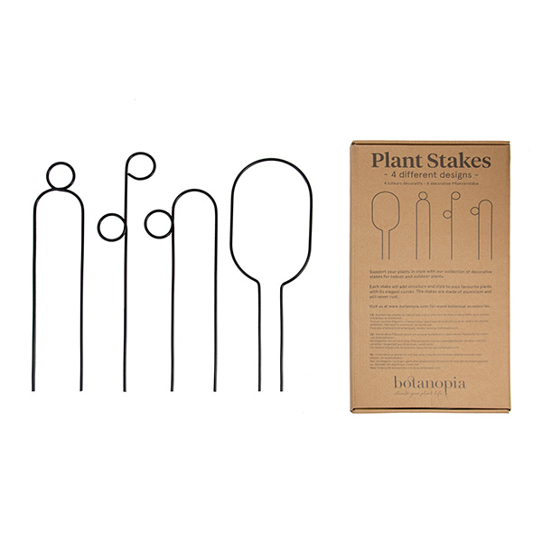 Botanopia Set of 4 Golden Plant Stakes – 70cm