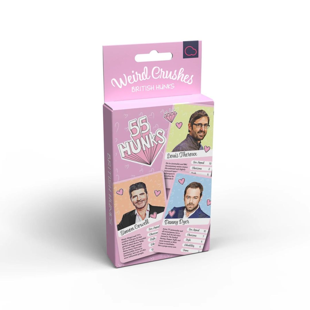 Bubblegum Stuff Weird Crushes - British Hunks Card Game