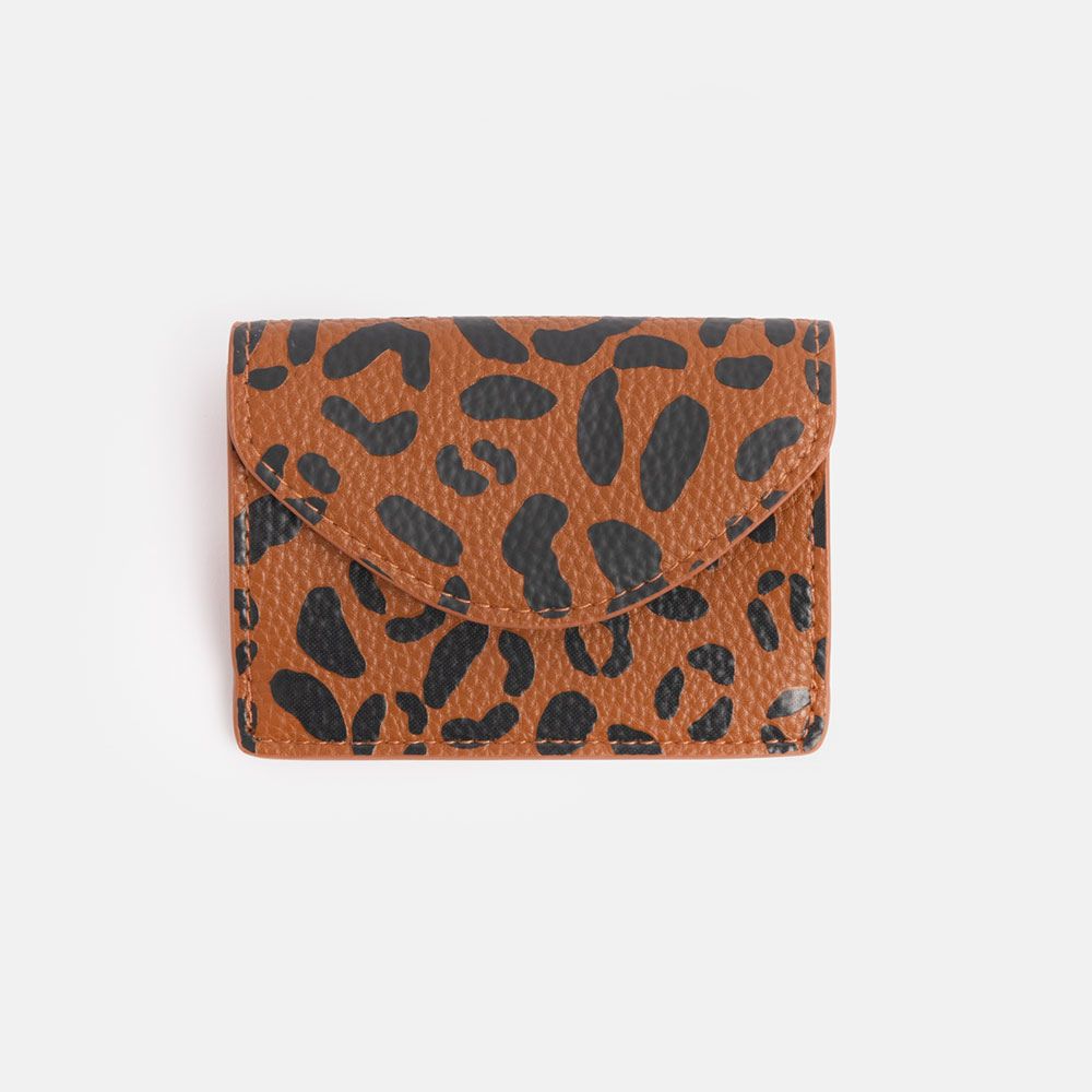 Caroline Gardner Leopard Print Coin Purse