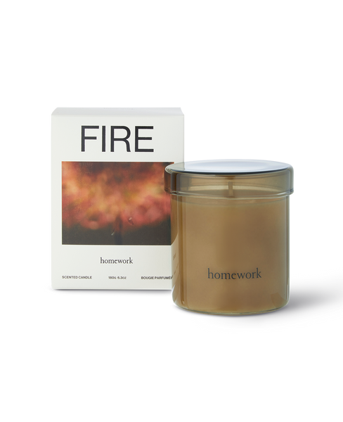 Homework Fire Candle - Regular