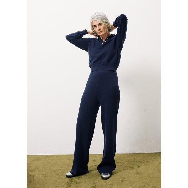 FRNCH Rani Bleu Marine Trousers