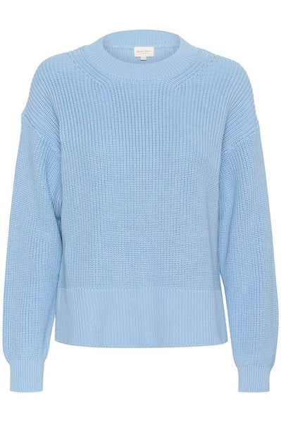 Part Two Luma Pullover In Soft Chambray