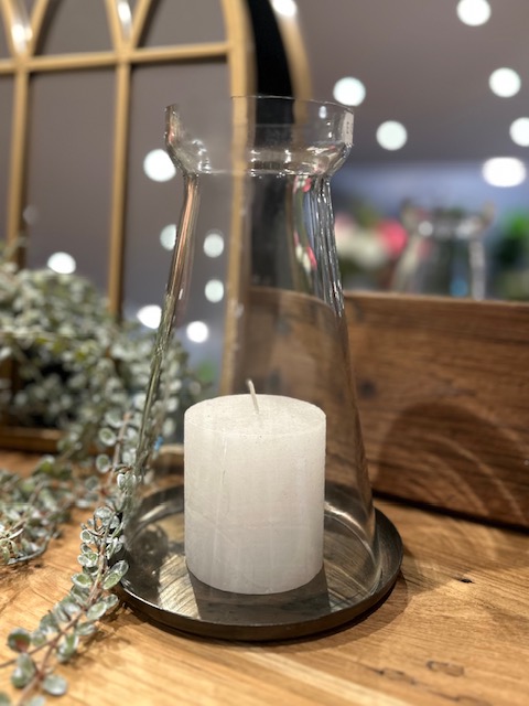 Kirkland's Home  Glass Bell Candle Lantern