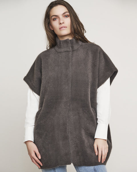 Rino Pelle Helen Short Sleeve Cape