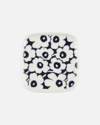 Marimekko piattino quadrato  unikko 