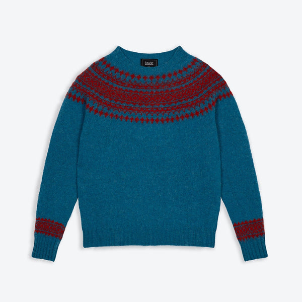 Lowie Blue + Red Snow Jumper