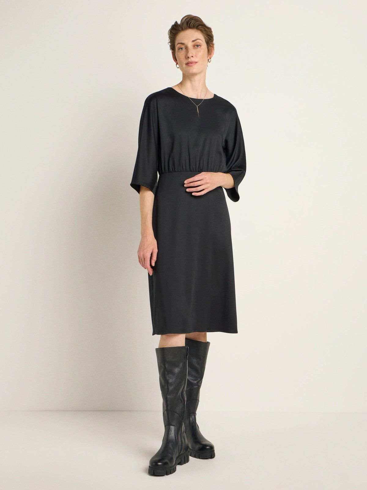 Lanius Tencel Dress - Black