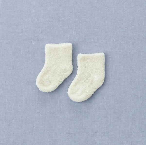 Fog Linen Work Baby Pile Socks