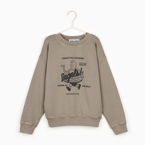 Tom & Boy Grey Bagel Sweatshirt