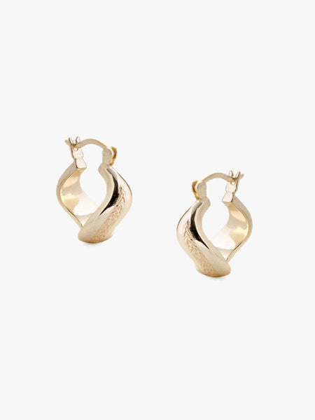 Tutti & Co Shadow Earrings Gold